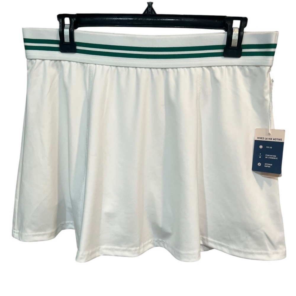 NWT Tommy Bahama Woman’s Everyday Active Mini Skirt w/Shorts - White - Large